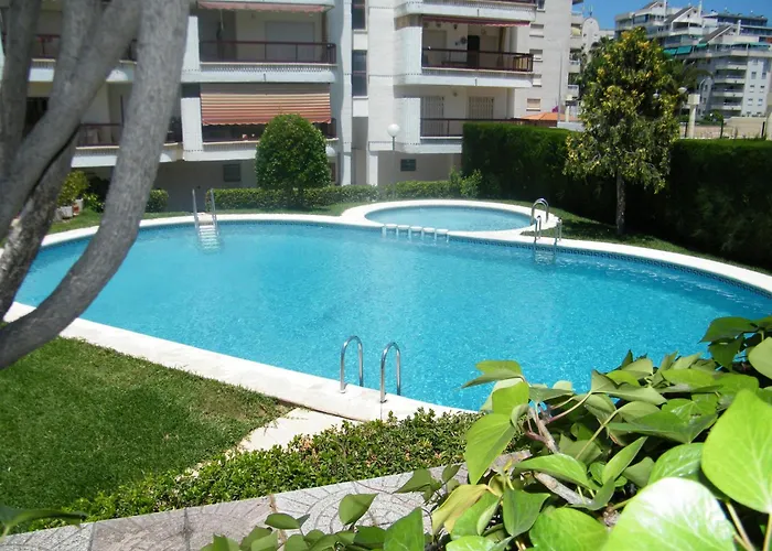 Playa De Gandia Junto Al Paseo Rosa De Los Vientos, Apartamento De 3 Dormitorios Con Piscina. Exclusivo Familias - Es-314-33