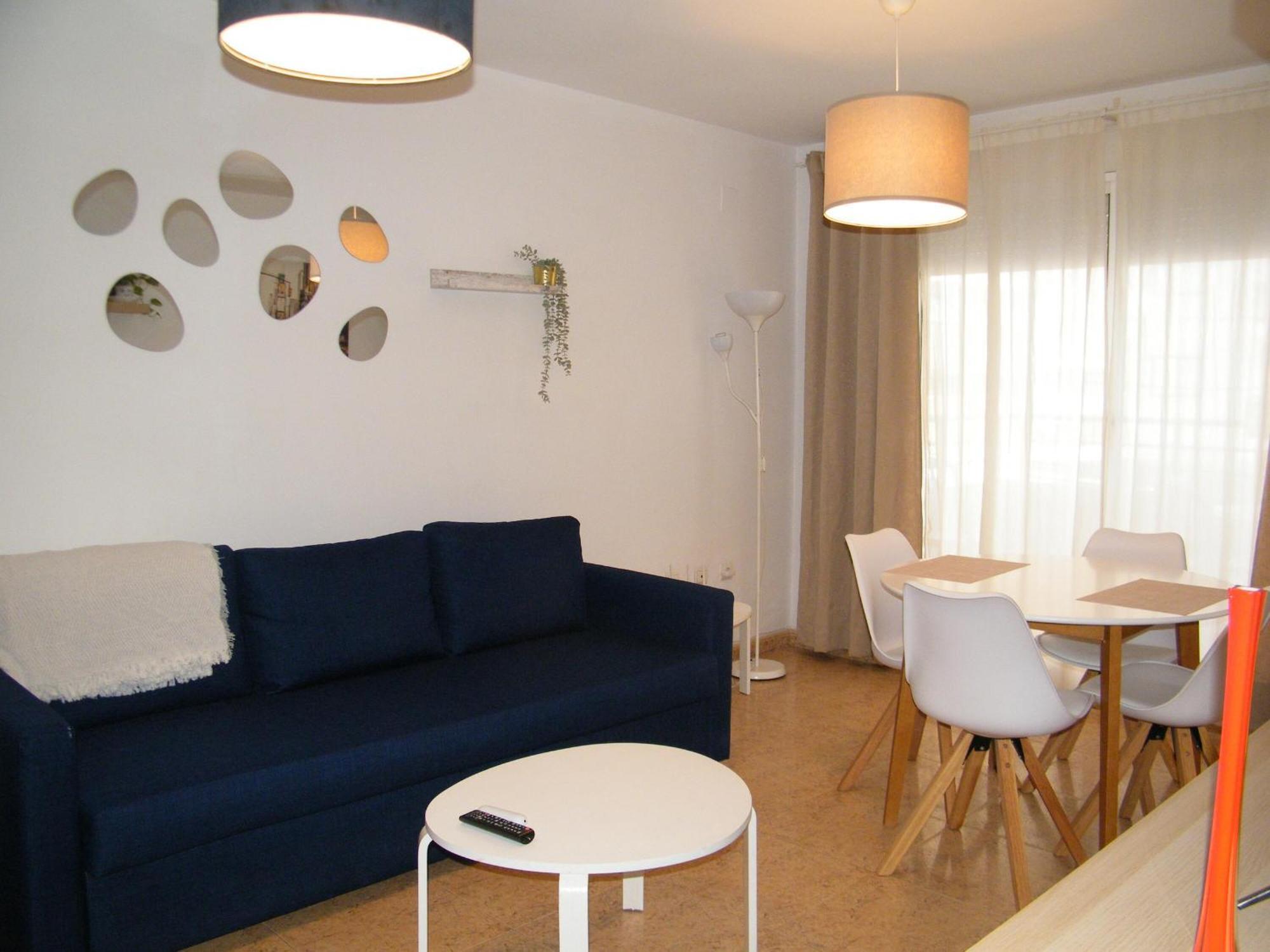Playa De Gandia: Piso 2 Hab, Aire Acondicionado, Piscina, Cerca Del Puerto. - Es-314-12 *