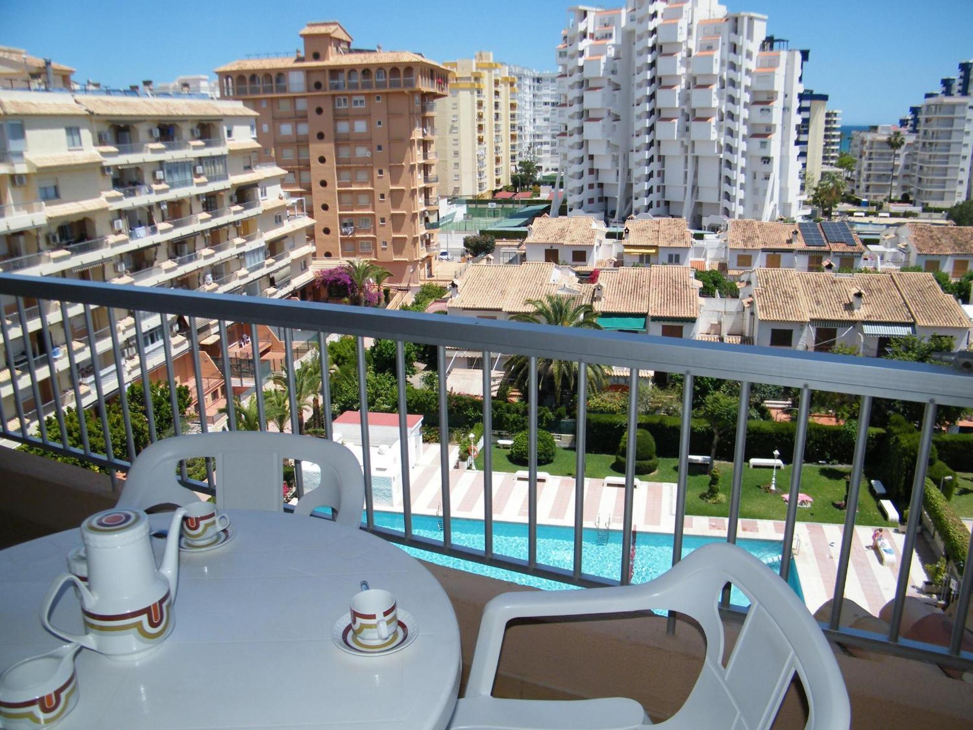 Apartamento Playa De Gandia, Un Dormitorio, Piscina, Aire Acondicionado. Exclusivo Familias - Es-314-28