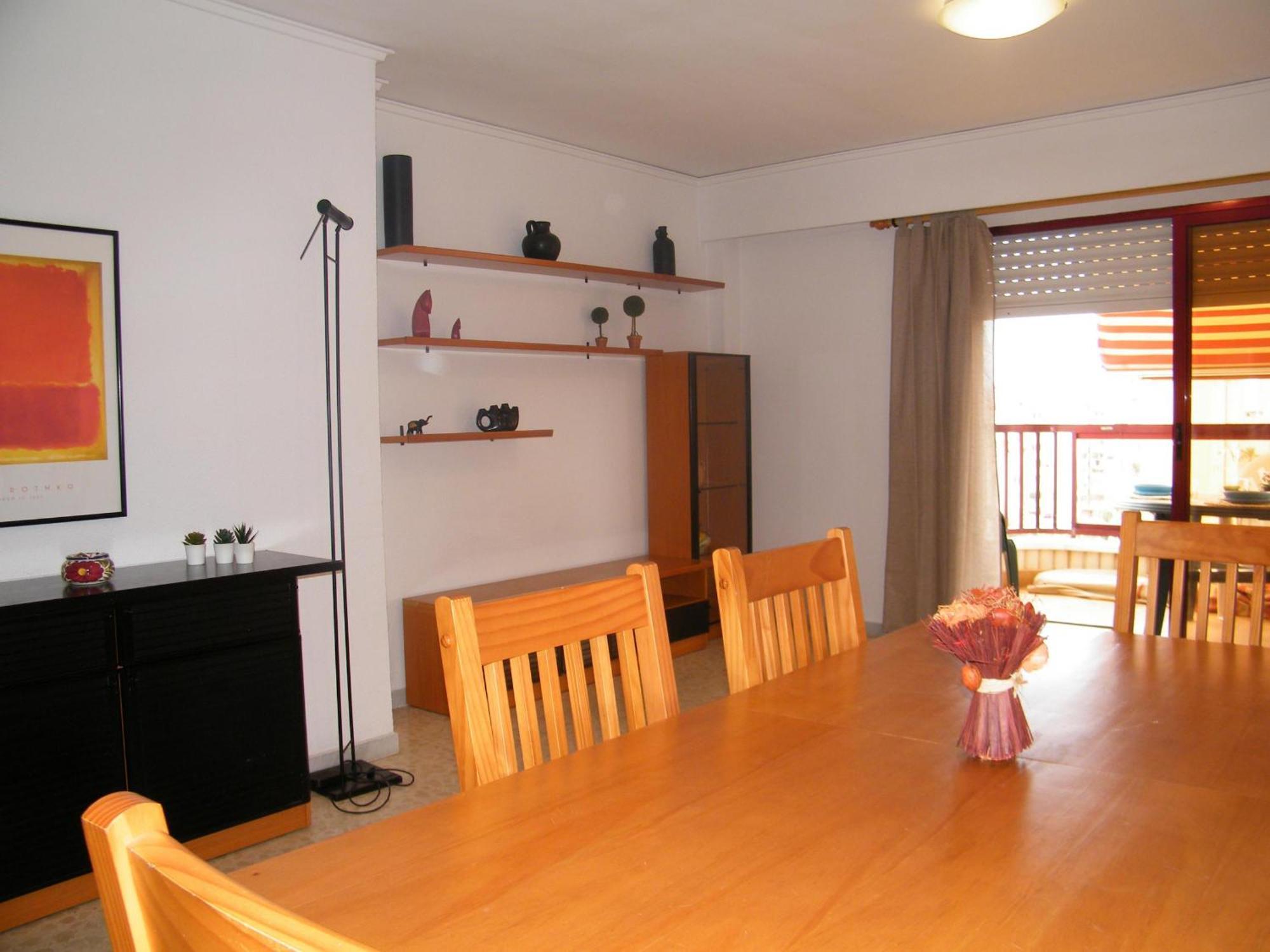 Apartamento Playa De Junto Al Paseo Rosa De Vientos, De 3 Con Piscina. Exclusivo Familias - Es-314-33