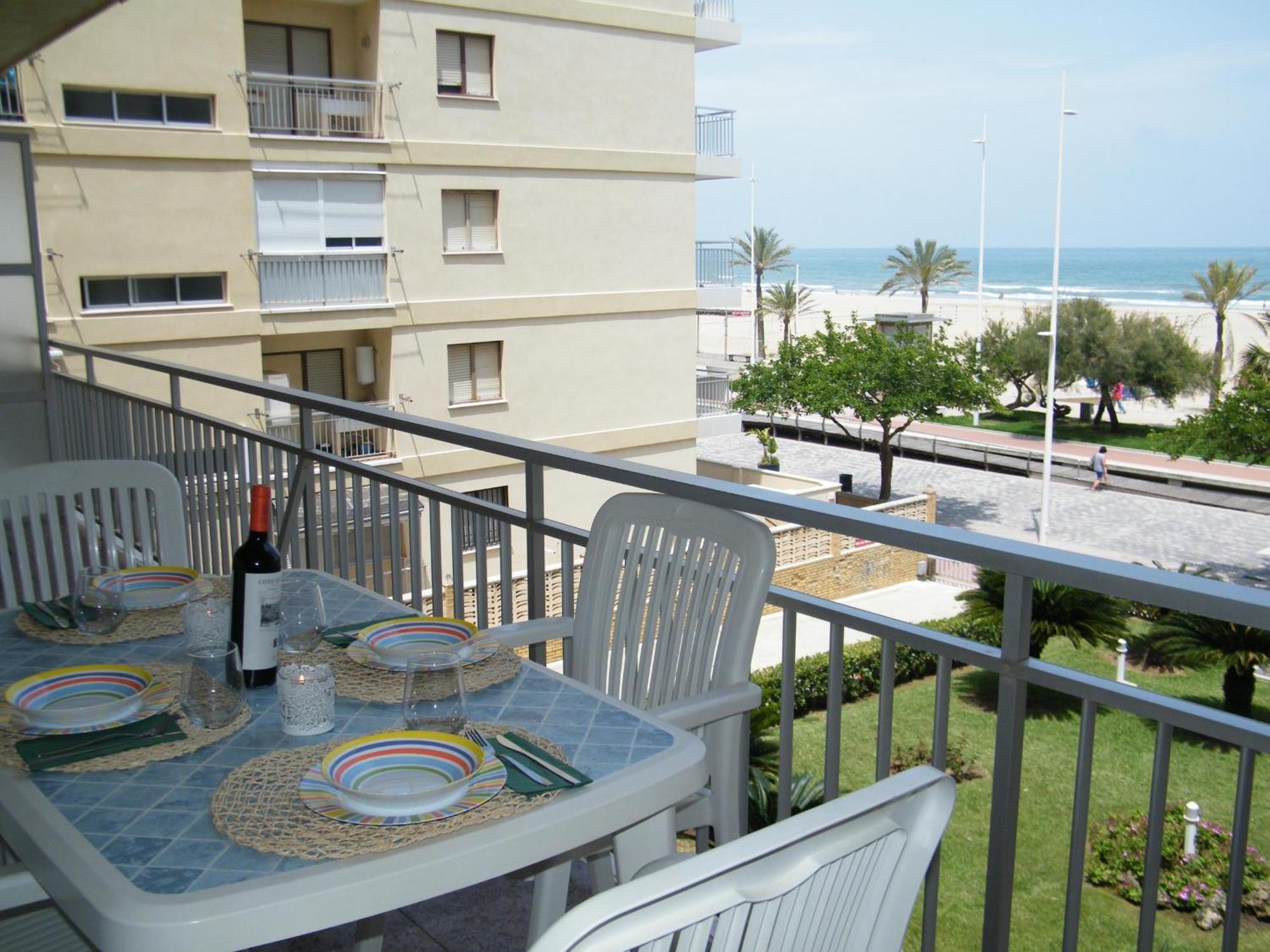 Playa De Gandia, Primera Linea Frontal Al Mar. 3 A/a. Exclusivo Familias - Es-314-36 Apartamento