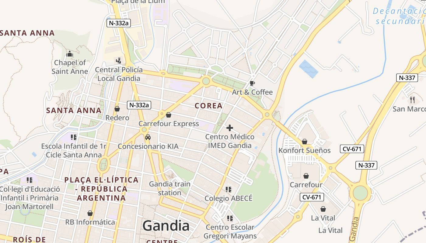 map