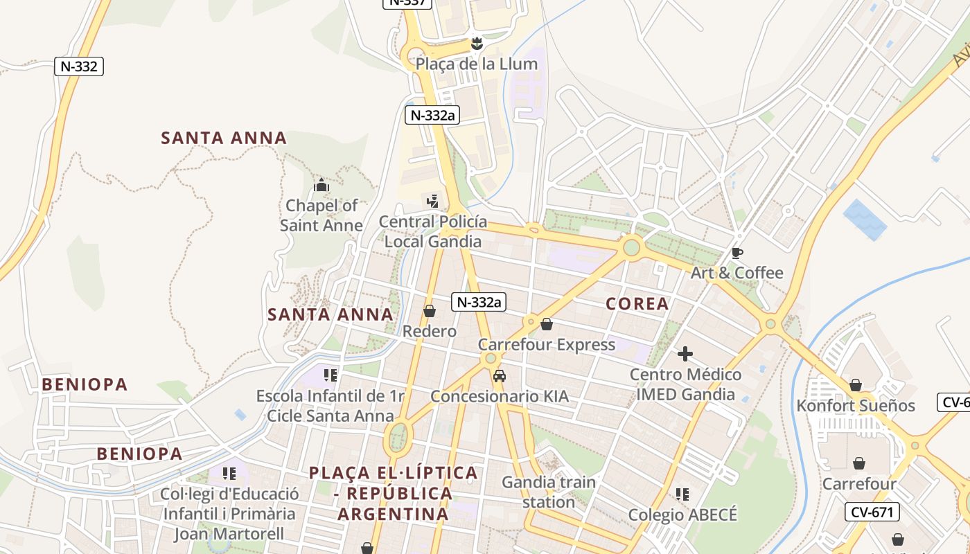 map