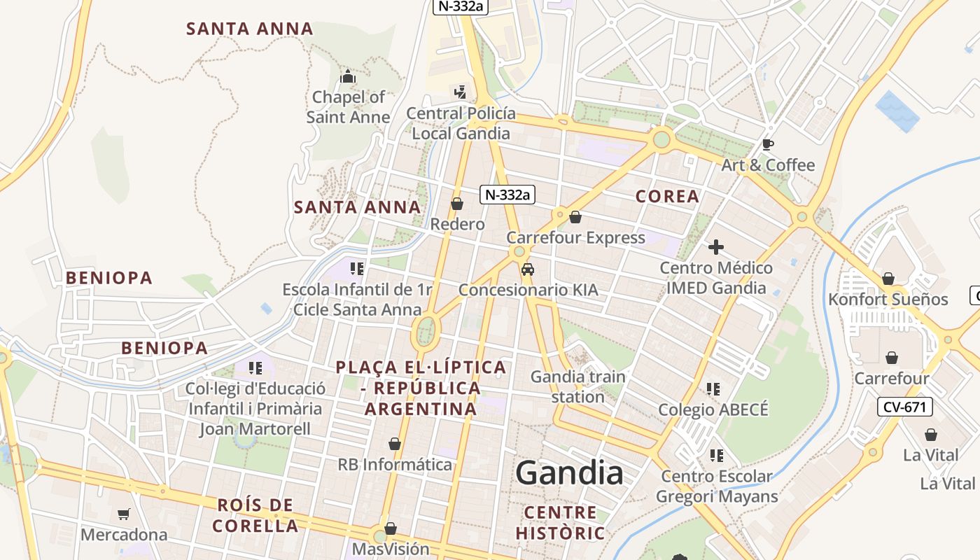 map