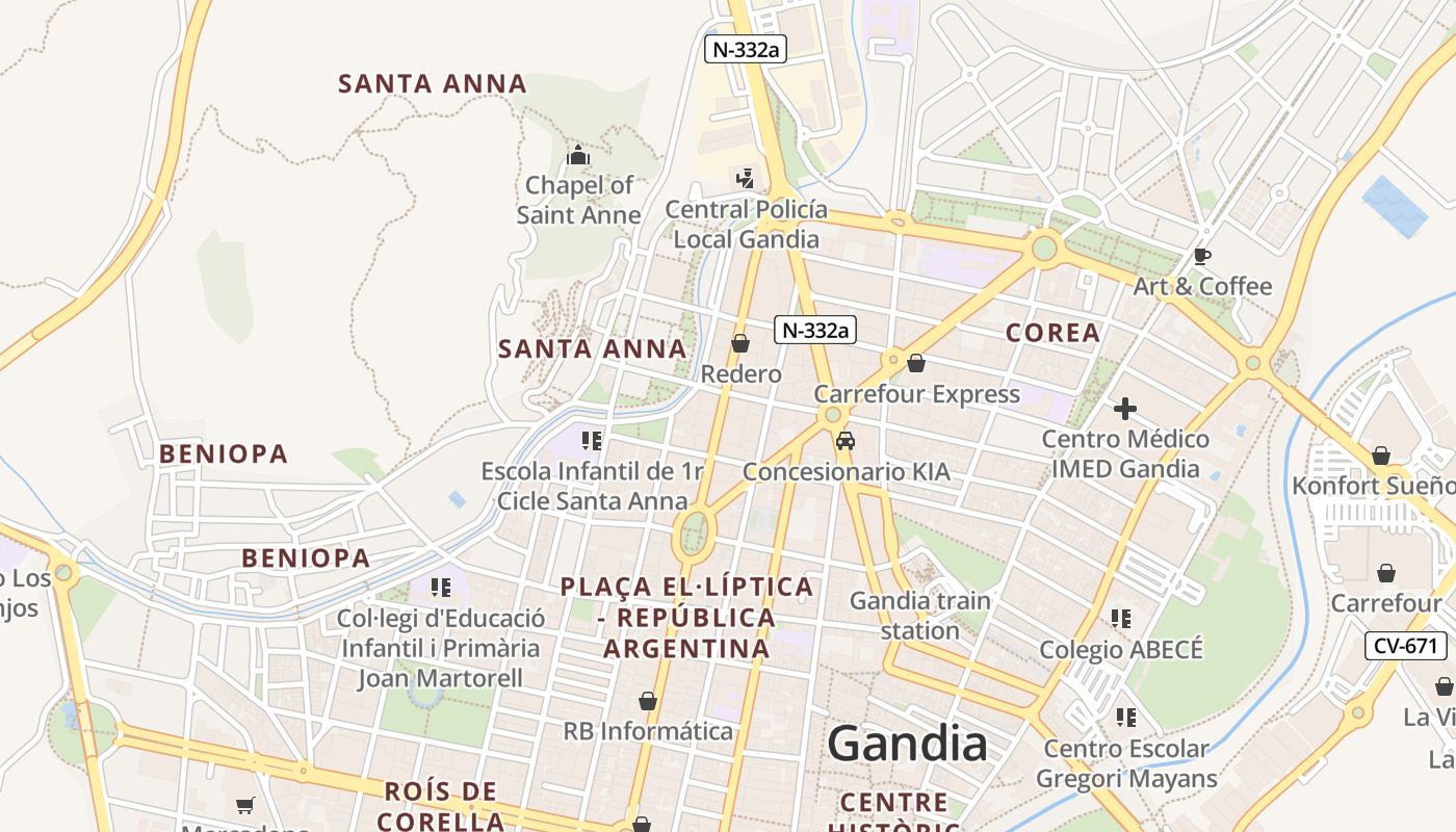 map