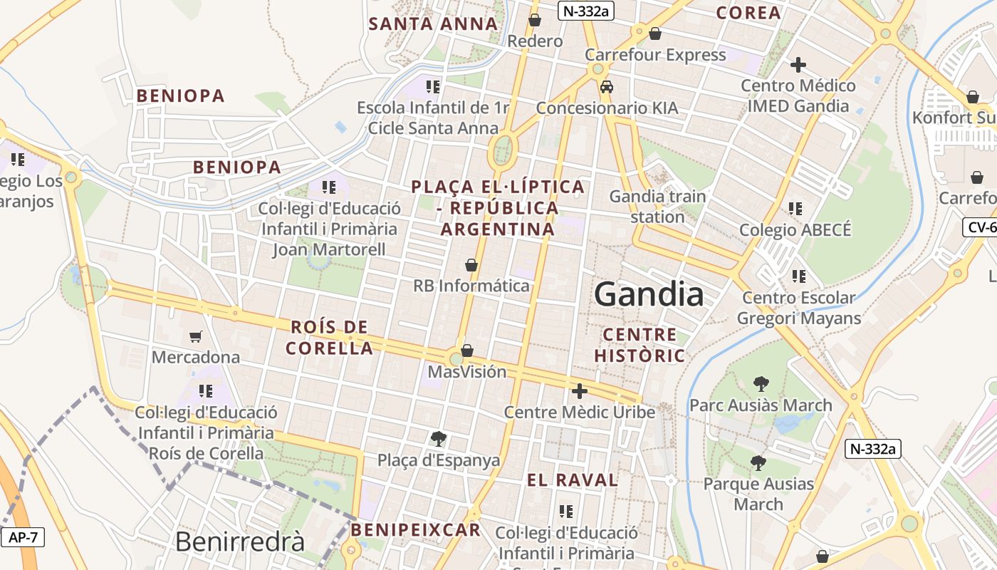 map