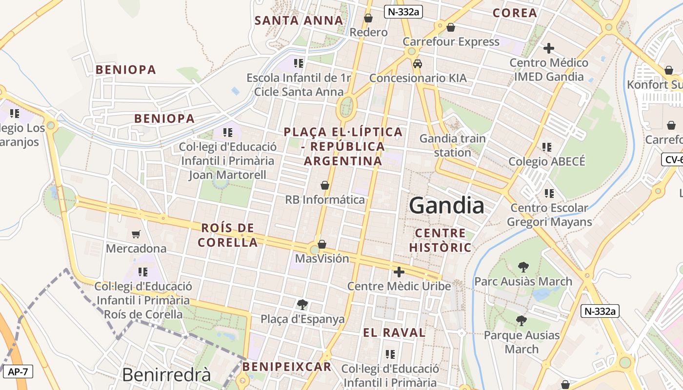 map