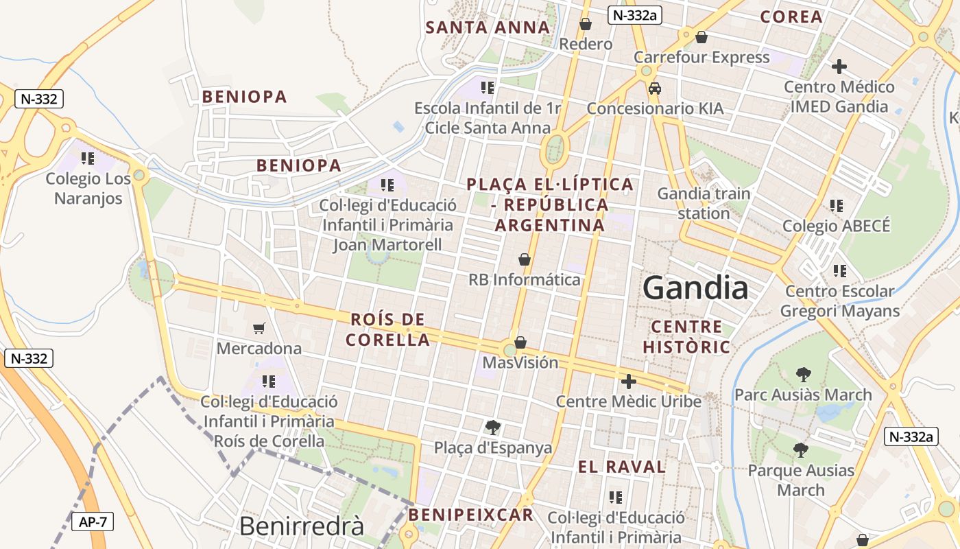 map